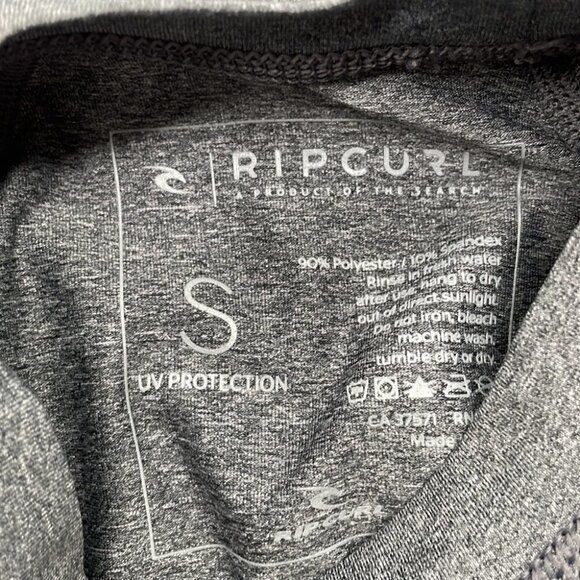 rip Curl swim shirt UV protection beach ocean vacation sz sm rash guard - Picture 3 of 6